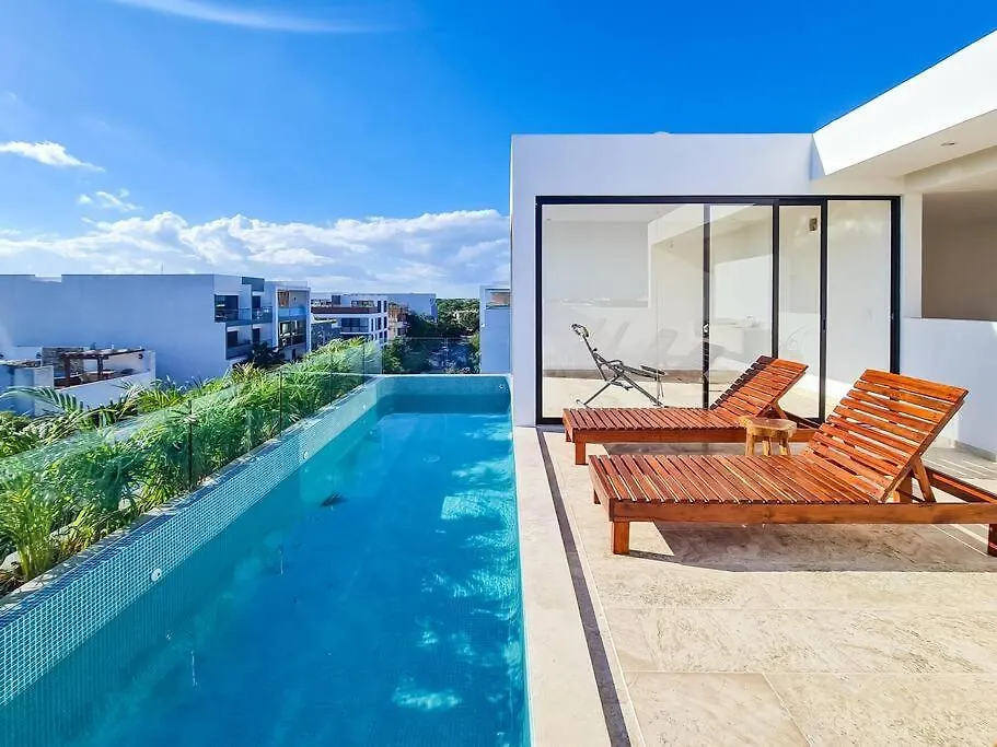 Tequila Sunrise103 Plunge Pool Beach Access Tulum Meksika