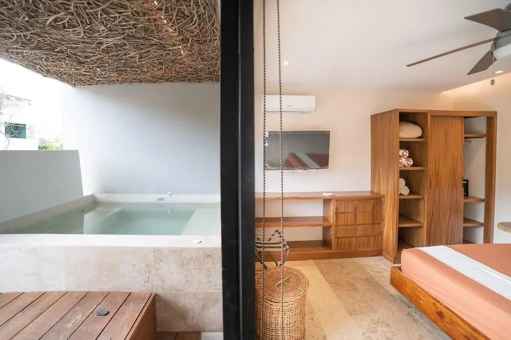 Tequila Sunrise103 Plunge Pool Beach Access Tulum Meksika